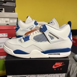 Jordan 4 Military Blue Size 14 NEW