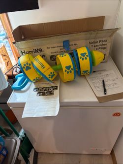 HurriK9 Dog Ring Launcher includes 4 Standard Rings OBO