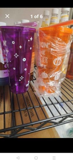 Limited time Dunkin donuts cups tumblers