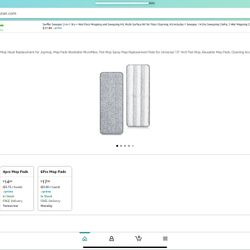 Reusable Microfiber Swiffer Pads (3 Packs for $10)