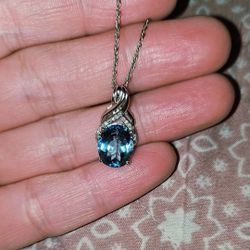 London Blue Topaz In Sterling Silver 