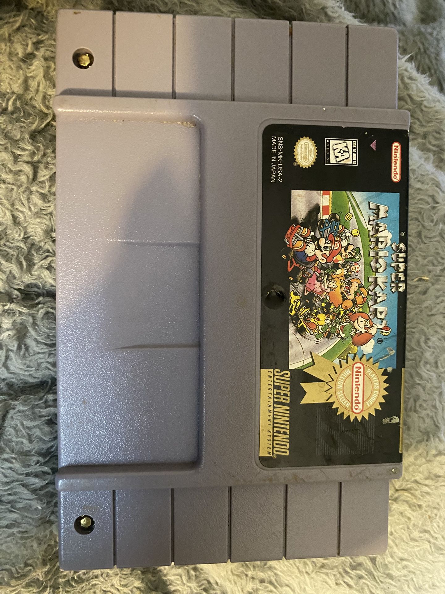 Super MarioKart super Nintendo