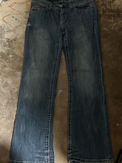 Men's Dark Wash Bootcut Jeans