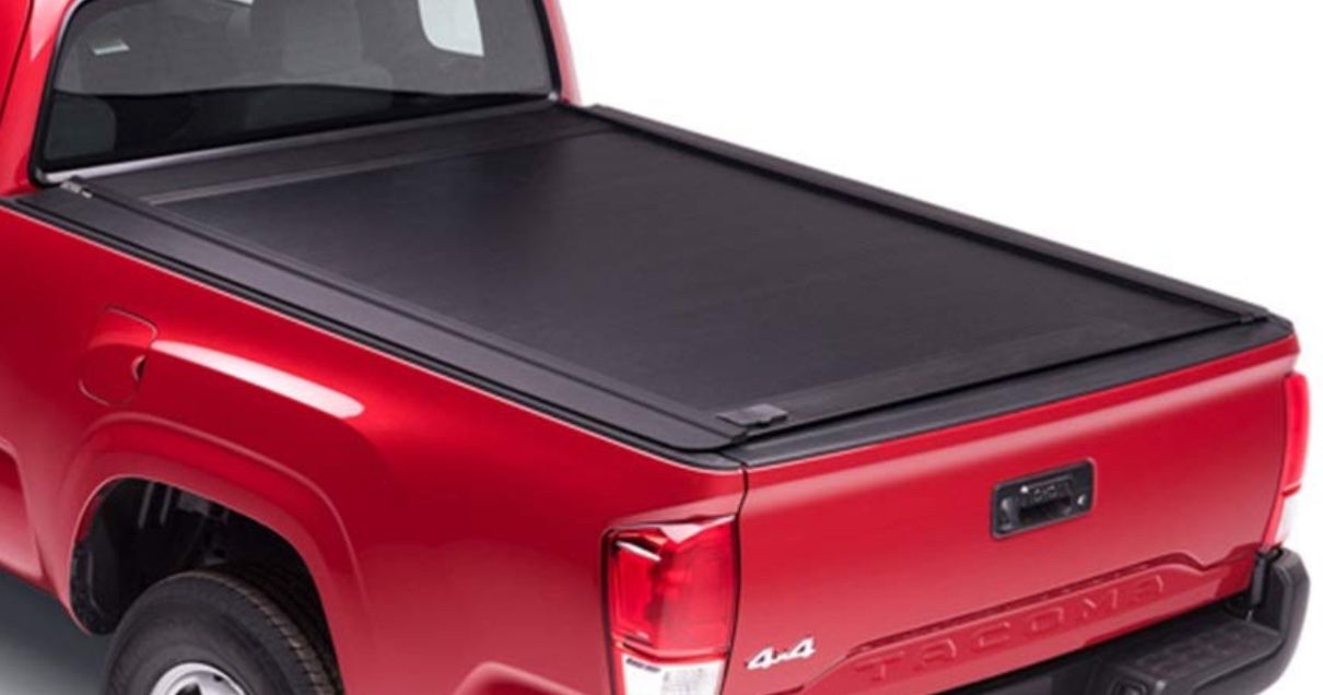 RealTruck Retrax PowertraxONE MX Retractable Truck Bed Tonneau Cover | 70841 | Fits 2007 - 2021 Toyota Tundra CrewMax W/ Deck Rail System 5' 7" Bed (6