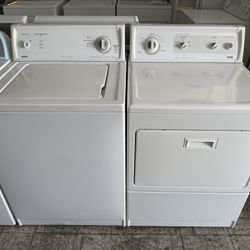Heavy Duty Kenmore Washer & Electric Dryer (Warranty Included)