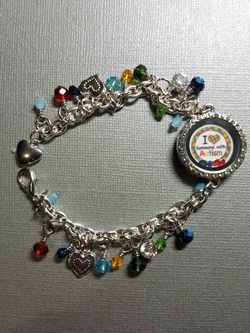 Autism Awareness Charm Bracelet