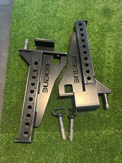 Rogue safety spotter arms for 1” holes