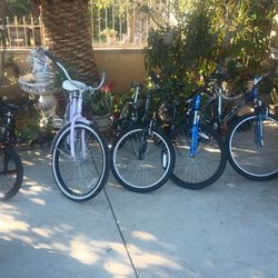 5 Good Condition Bikes Ready To Ride All Together For $120