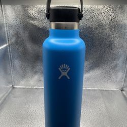 Hydro Flask 21 Oz Standard Mouth Blue Baby Blue Used Tempshield Insulation 21oz