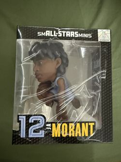 smALL-STARS mini 6” Figure NBA Ja Morant #12 Blue Memphis Grizzlies New In Box