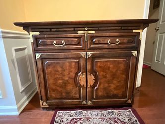 Asian-style buffet server cabinet