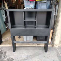 Twin Headboard With Book Case 