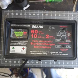 Sears Craftsman 60 Amp Starter Charger Maintainer 6 And 12 Volt