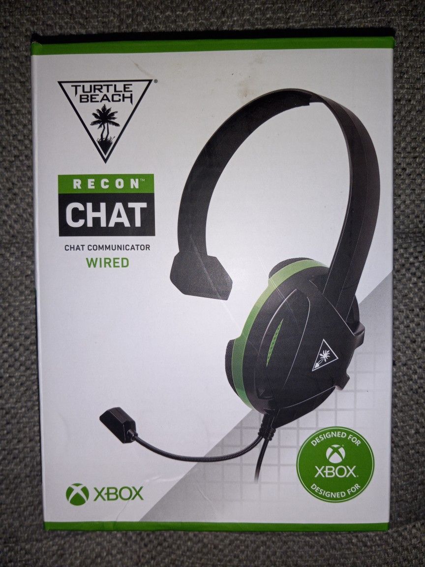 New Turtle Beach Recon Chat Wired Headset