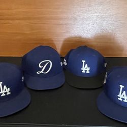 Los Angeles Dodgers baseball caps