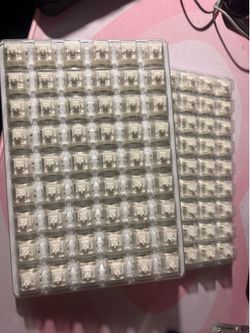 108 Gateron linear smoothie keyboard switches
