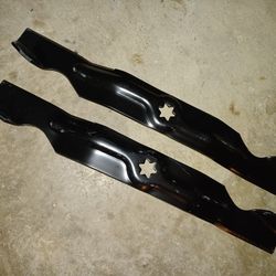 O.E. 2 Mower Blades For 50 Inch High Lift CUB CADET!!