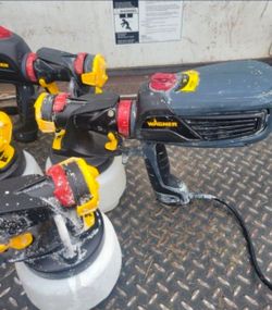 Wagner Flexio 2500 Handheld HVLP Paint Sprayer. In Great Condition! Retails $180 With Taxes! $50 Each!