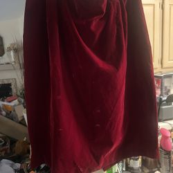 Vintage velvet skirt