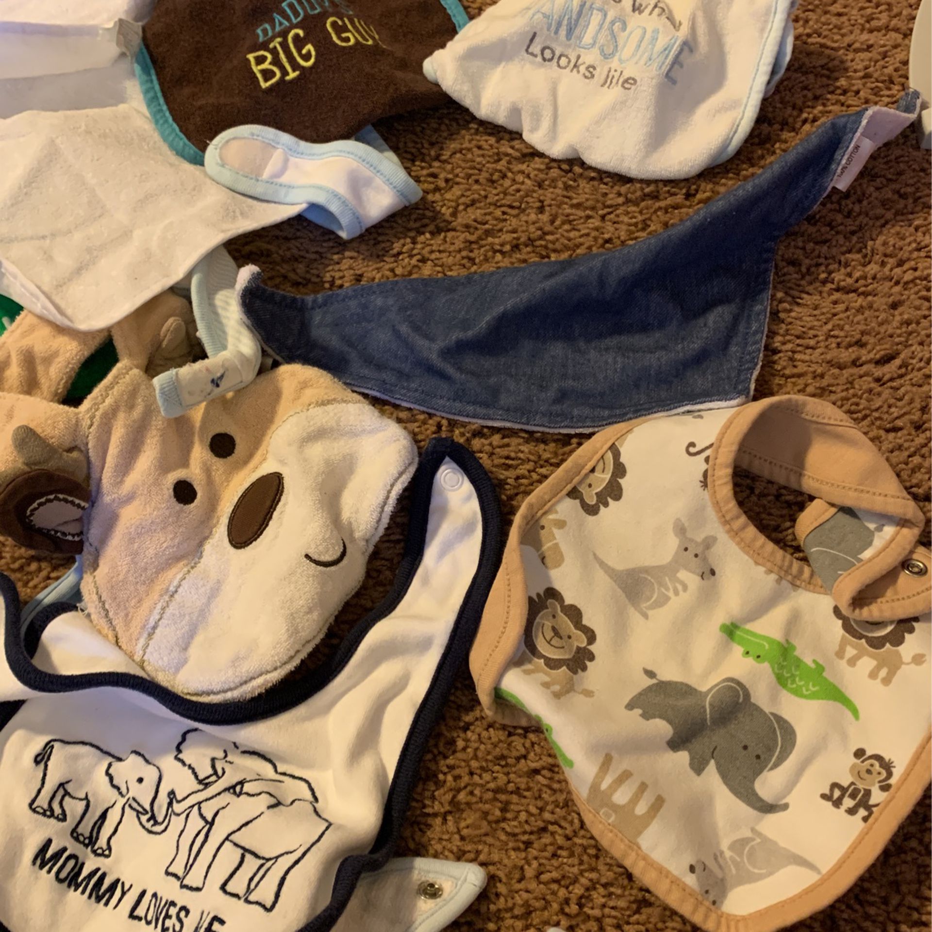Lot Of Baby Bibs For Sale 