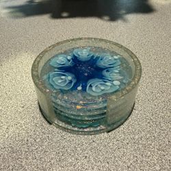 Resin 3D Bloom Coasters 