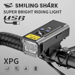 Bright Rechargeable Headlight Bike E-bike Scooter New