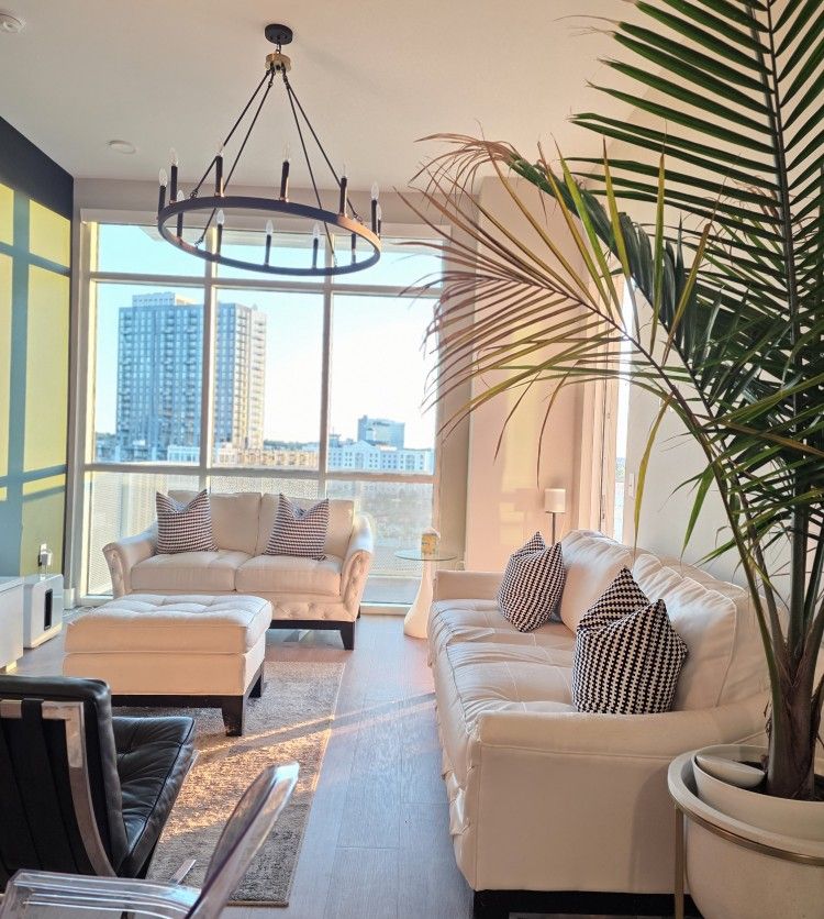 Sexy Miami Inspired Sofas . Set Of 2 For Sale