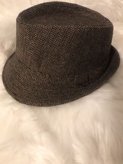 Chevron Detail Accent Fedora Hat