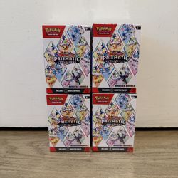 Pokémon TCG Prismatic Evolutions Booster Bundle Sealed