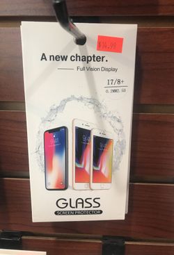 iPhone 7/8 Plus Tempered Glass