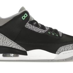 Nike Jordan 3 Green Glow Size 11 Brand New