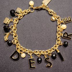 Authentic Dolce & Gabbana Vlintage Charm Bracelet
