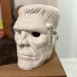 XL White Ceramic Frankenstein (Paint Your Own)