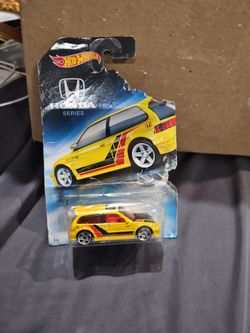 Honda Series 2/8 '90 HONDA CIVIC EF Yellow