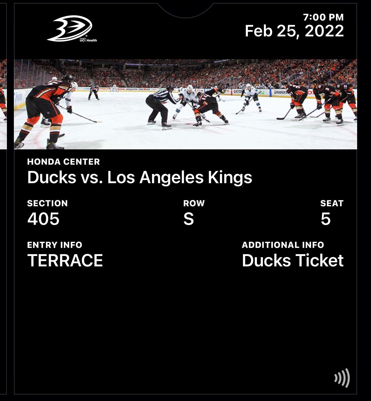 2 Tickets For LA Kings Vs Anaheim Ducks