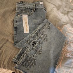 Bamboo Flare jeans sz 14/15