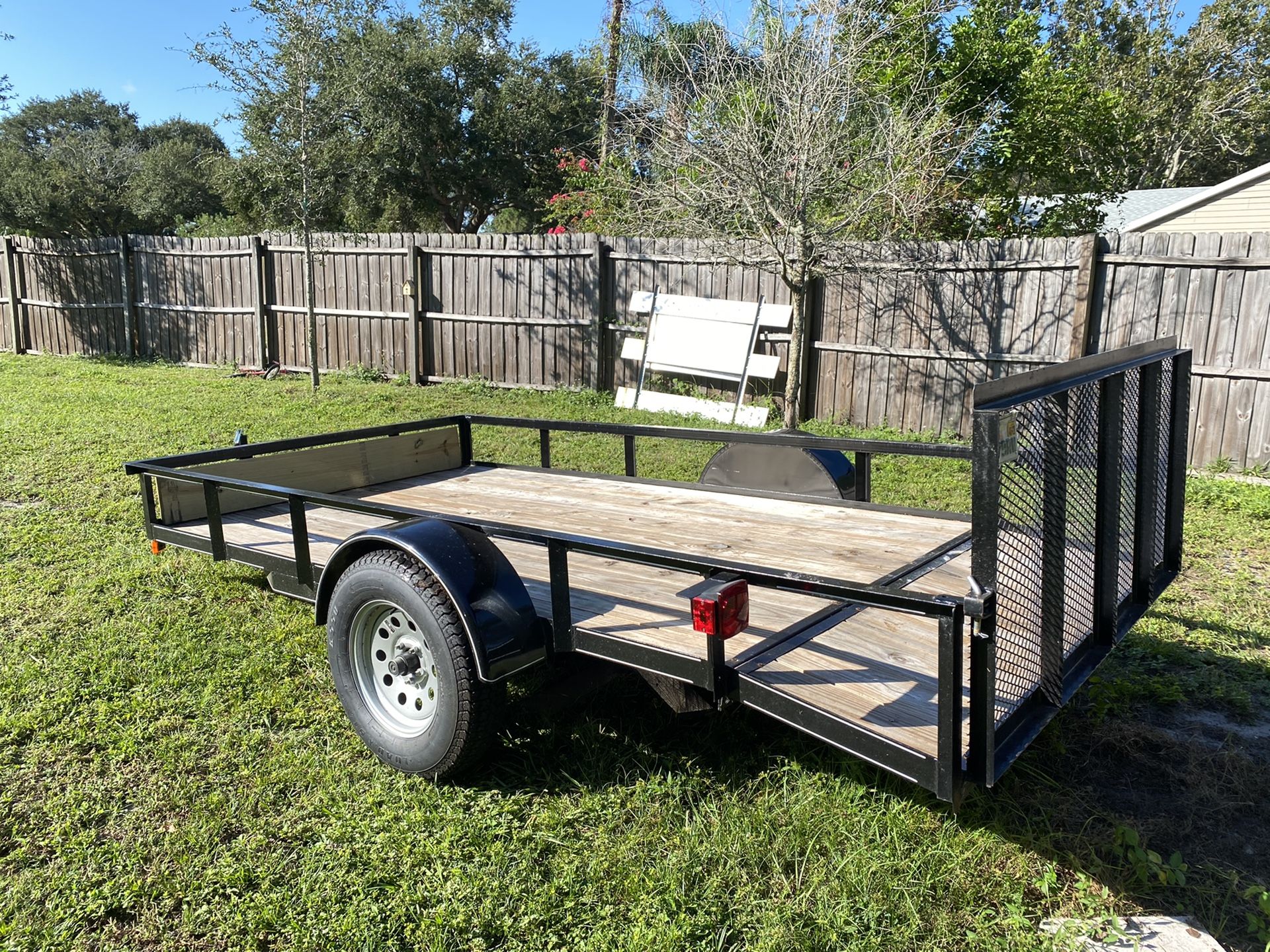 12’ utility trailer