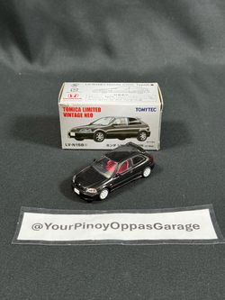 1/64 Takara Tomy Tomica Premium Limited Vintage Neo - Black Honda Civic Type R EK (LV-N158c)