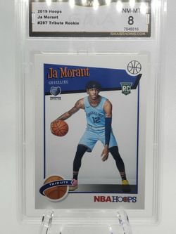 2019 Nba Hoops Tribute Ja Morant RC Graded