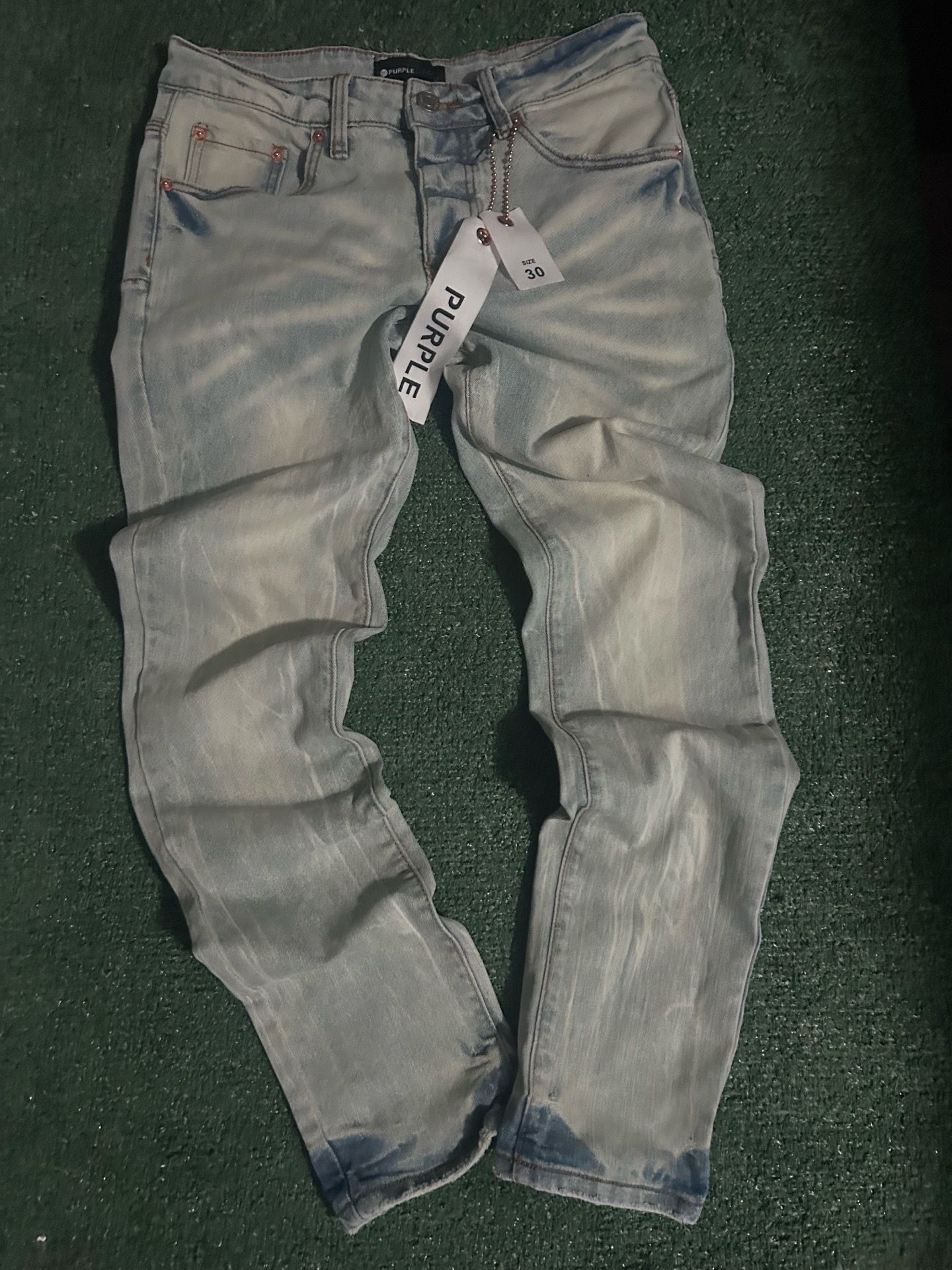 purple jeans 30