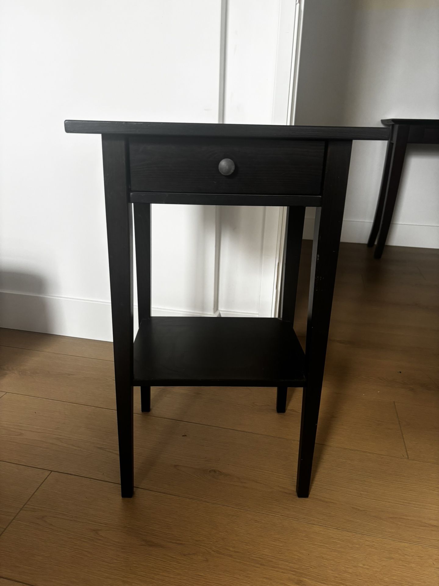 Black End Table