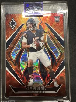 Rome Odunze 2024 Rc Phoenix Orange Prizm #236 Rookie /350 Bears 🏈🐻