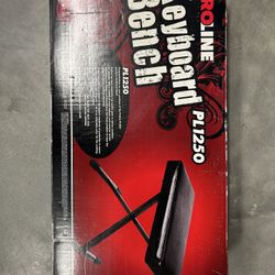 Pro line PL 1250 Keyboard Bench For Sale