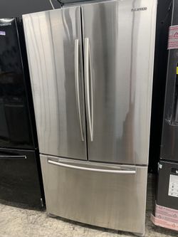 Samsung French door in stainless steel used