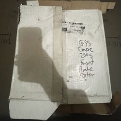 2005 Infinity G35 Front Brake Rotor 