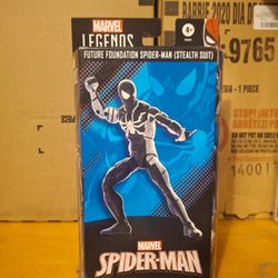 Marvel Legends Future Foundation Stealth Suit Spider-Man Action Figure 2022