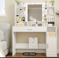 White Vanity