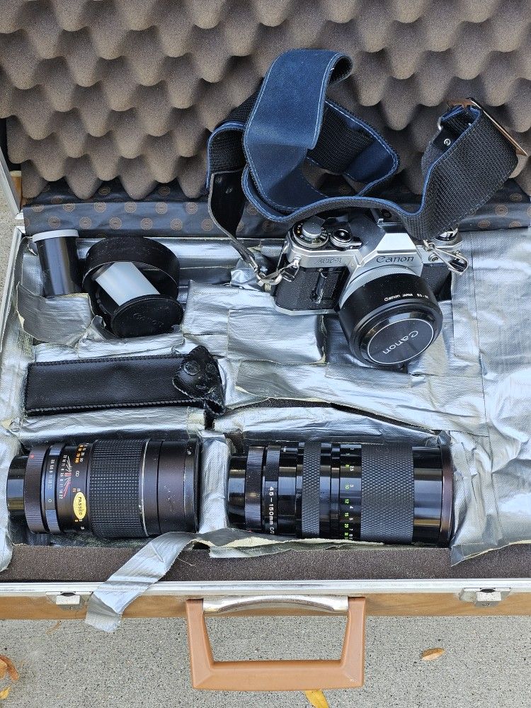Vintage Camera Set
