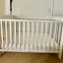 Delta Children Adley 3-in-1 Convertible Crib, Greenguard Gold Certified
