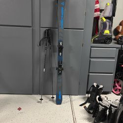 170 Cm Skis And Poles